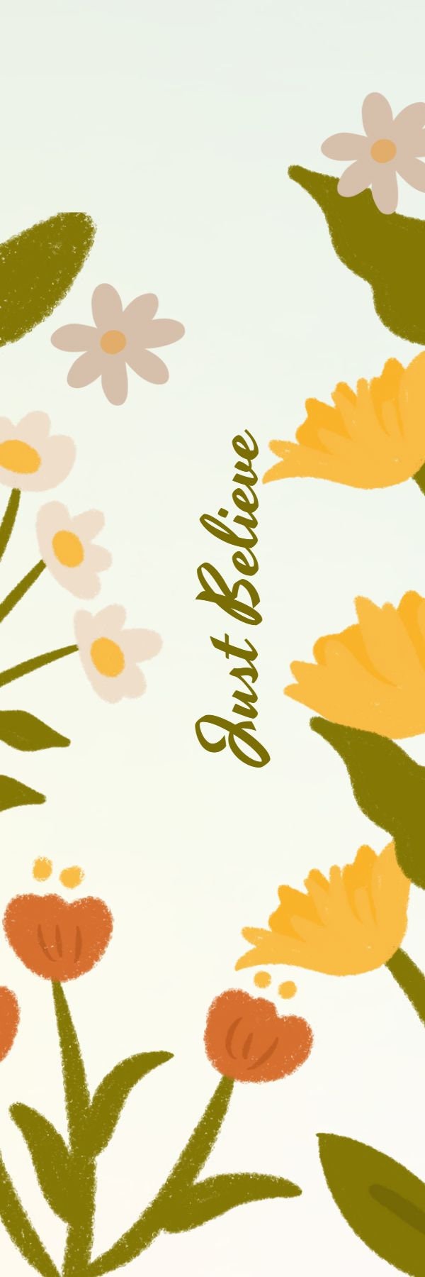 Flower Bookmark Printable Bookmarks Bookmark Set Digital - Etsy