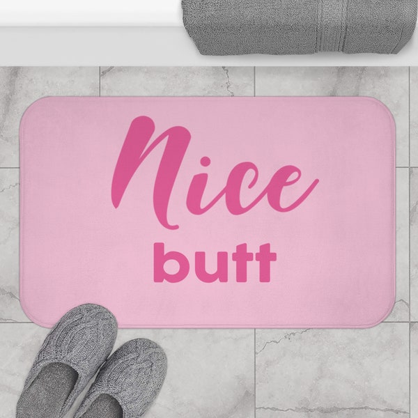 Butt Bathroom Rug Etsy