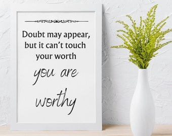 Inspirational Wall Art | Inspirational Quote | Motivational Art | Quote Wall Art | Office Wall Art | home wall decor