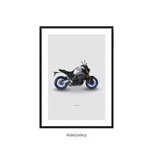 KAWASAKI Ninja ZX-6R - Motorcycle Japanese Poster Wall Art Wall