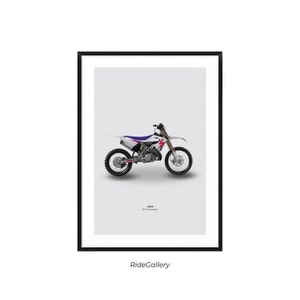 Yamaha R1 Poster, Motorcycle Posters, Vehicle Prints
