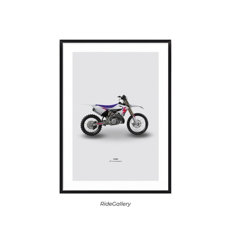 Yamaha R1 Poster, Motorcycle Posters, Vehicle Prints