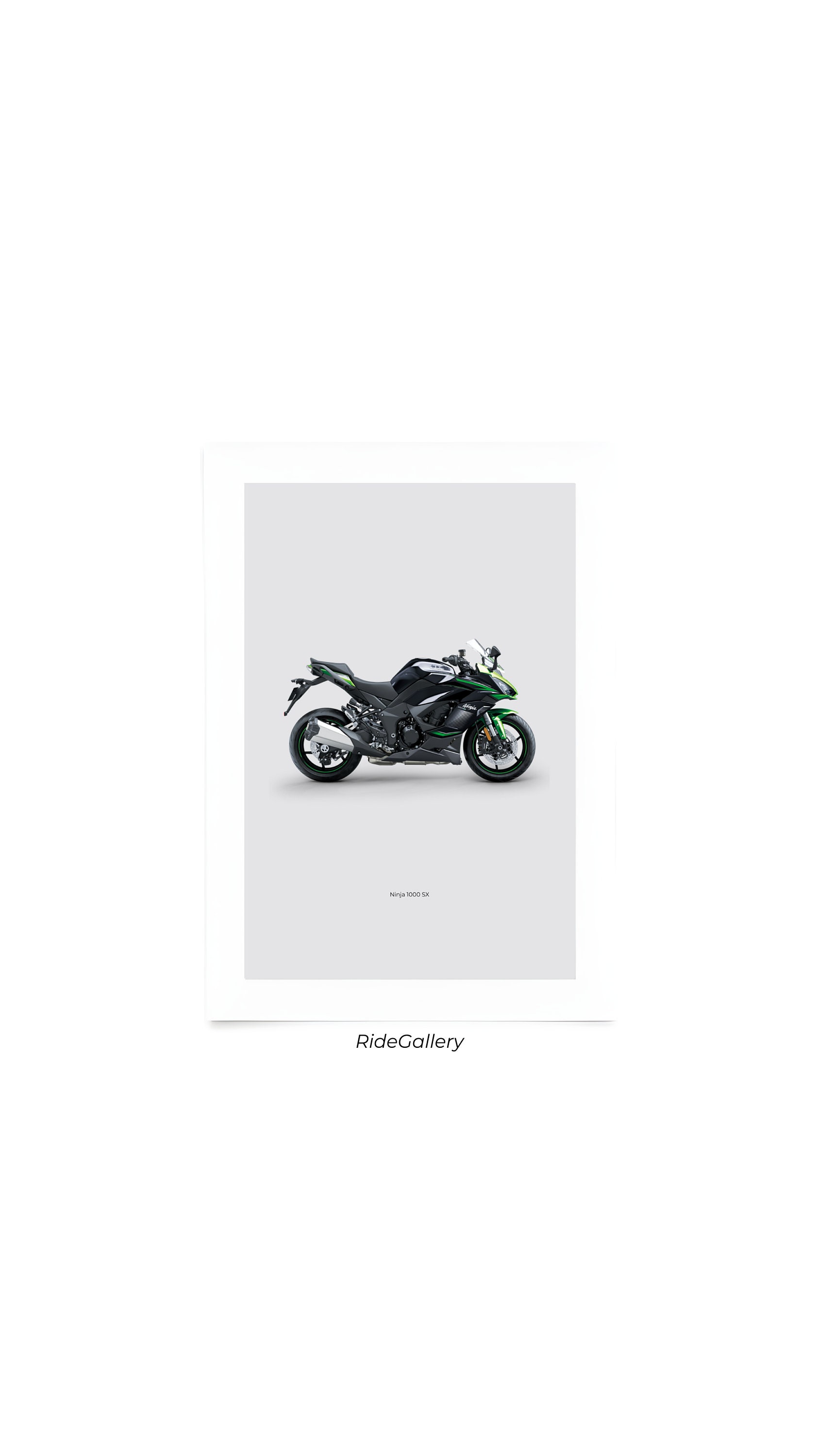 KAWASAKI Ninja 1000 SX - Motorcycle Japanese Poster Wall Art Wall