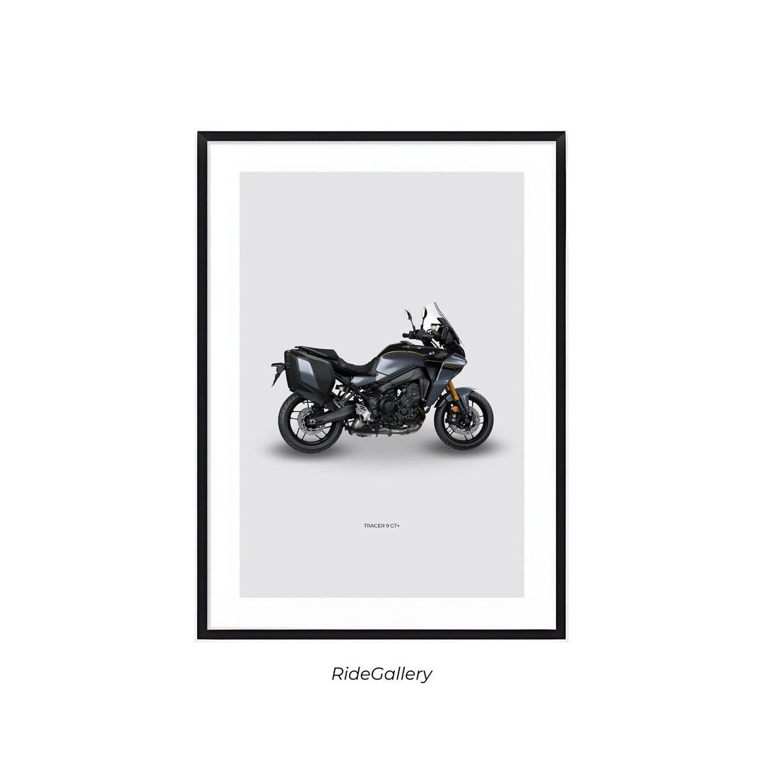 Yamaha TRACER 9 GT Motorcycle Wall Deco Motor Line Art for A Etsy