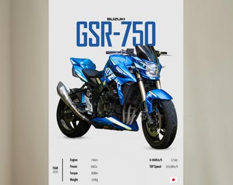 Ace Vinyl Gloss Wheel Rim Decals/Stickers For Suzuki GSXR 600 750 1000 & GSR GSX Models - Custom Text Available
