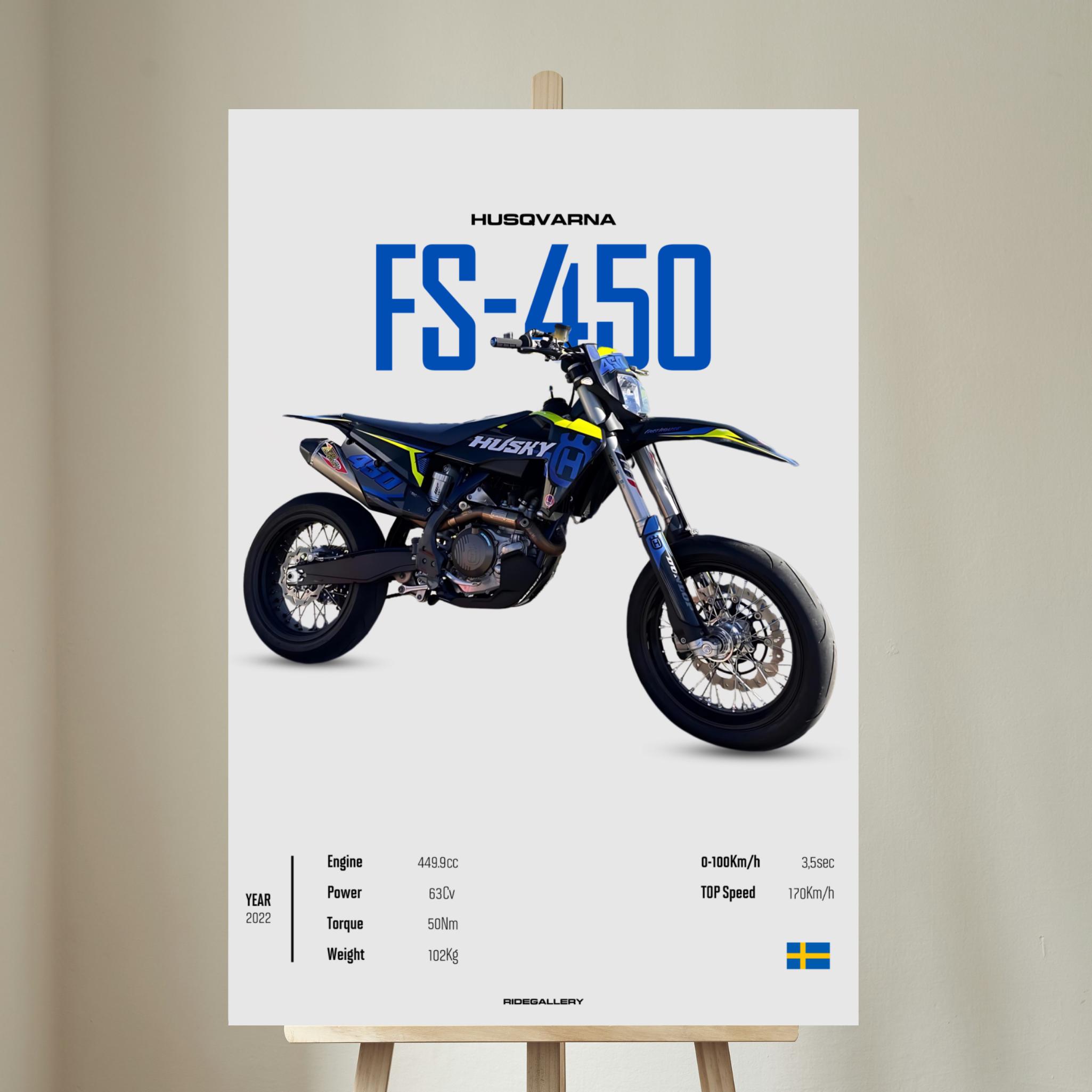 ハスクバーナ FS 450 2022 - モーターサイクリスト用オートバイ 