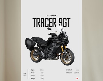 Yamaha Tracer 9 GT Service Manual | 2024-2025 Repair Guide