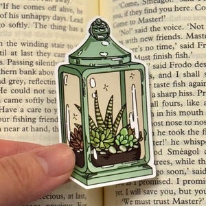 Sticker succulentes | Autocollant Cottagecore | Sticker plante | Journal indésirable, sticker pour ordinateur portable, sticker scrapbooking, sorcellerie, sticker fleur, botanique