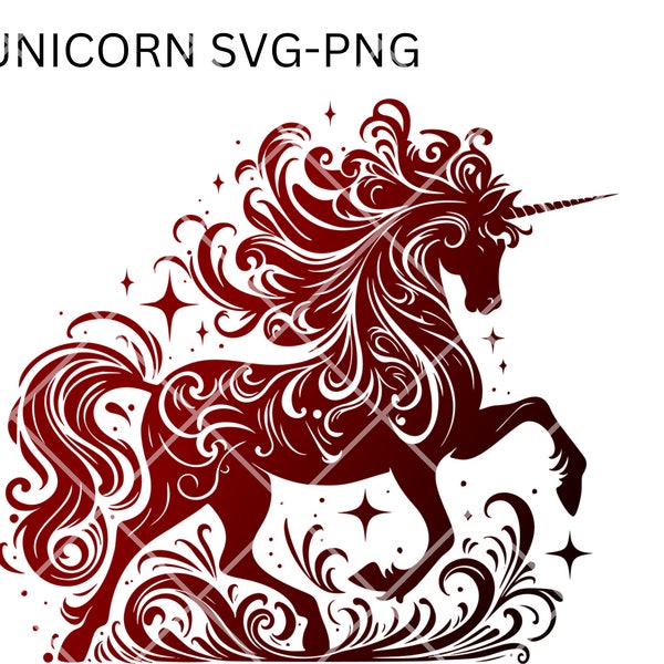 Stunning Unicorn Svg, Unicorn Face Svg, Unicorn Birthday Svg, Unicorn Png, Cut Unicorn Svg, Elegant Unicorn Face Svg, Cut File For Cricut