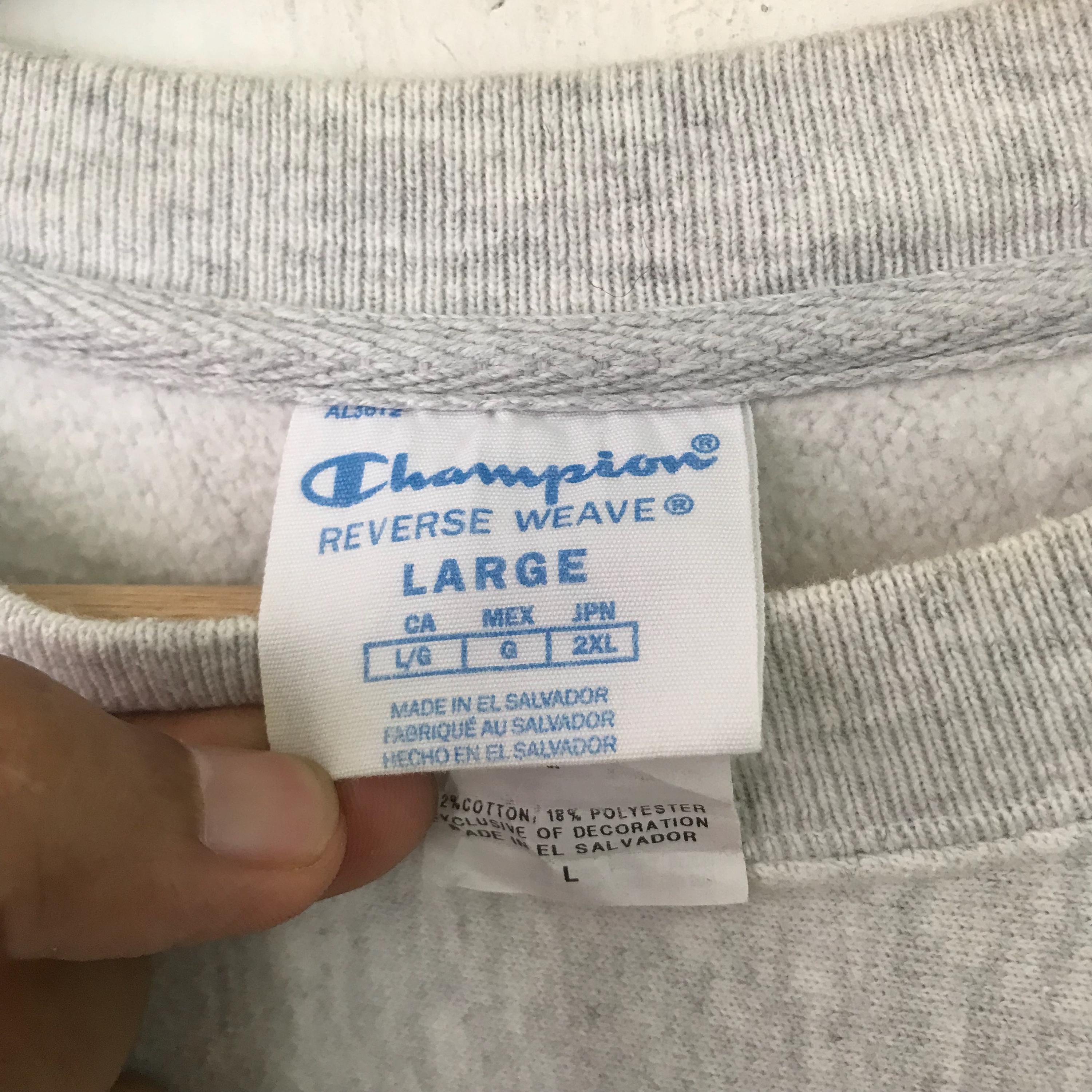 Vintage 90s Champion Reverse Weave Hudson Yards Grey Sweatshirt