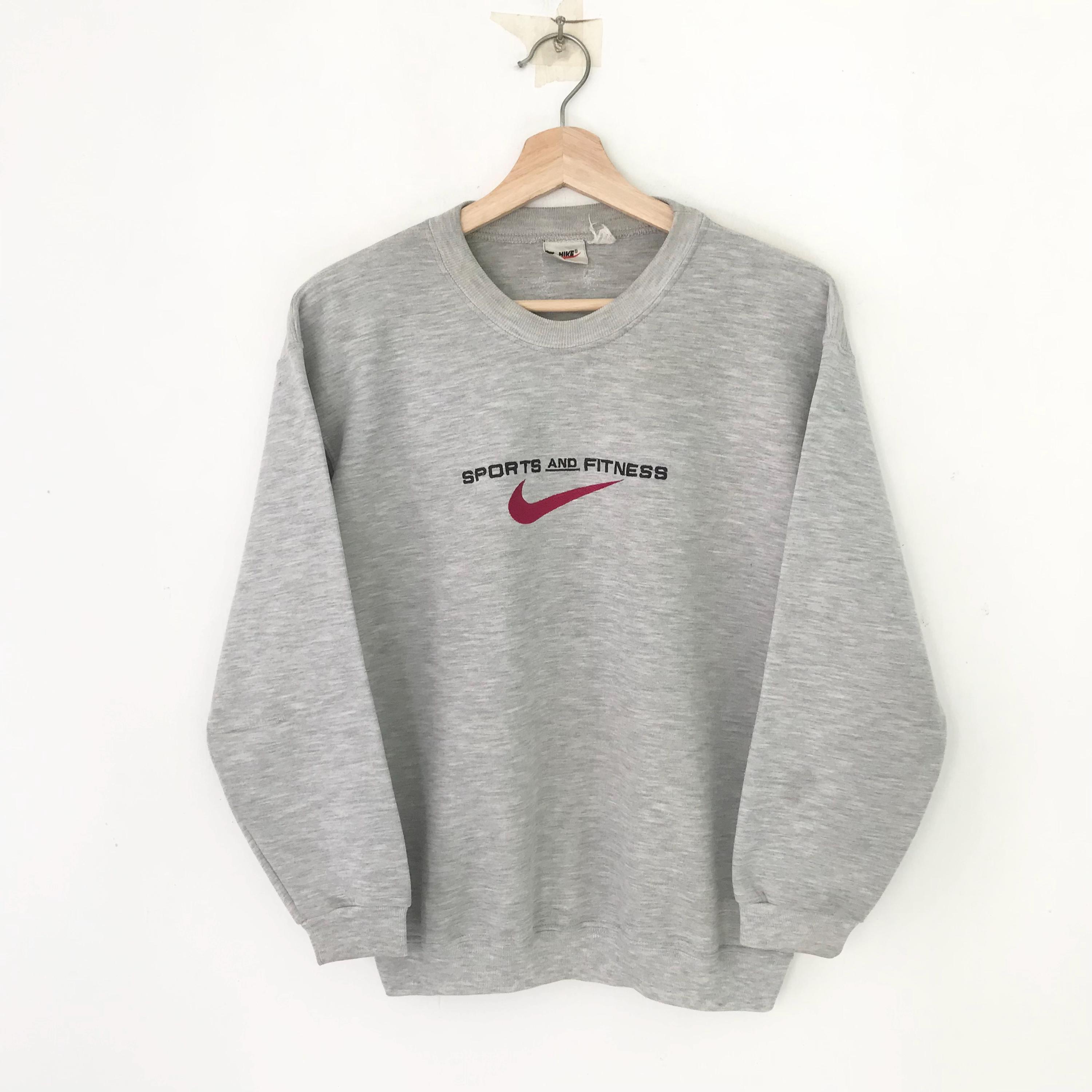 Nike Vintage Crewneck Sweatshirt Etsy