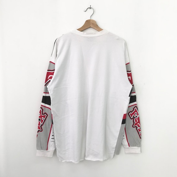 Vintage Fox Racing Team Motocross Tshirt Large Fox Racing