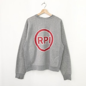 Vintage Rensselaer Polytechnic Institute Graues Sweatshirt Medium Rensselaer Polytechnic Institute RPI Logo Crewneck Universität Pullover Größe M