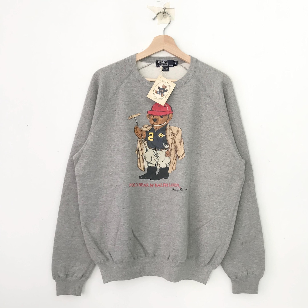 Vintage Polo Bear Ralph Lauren Sweatshirt Polo Ralph Lauren