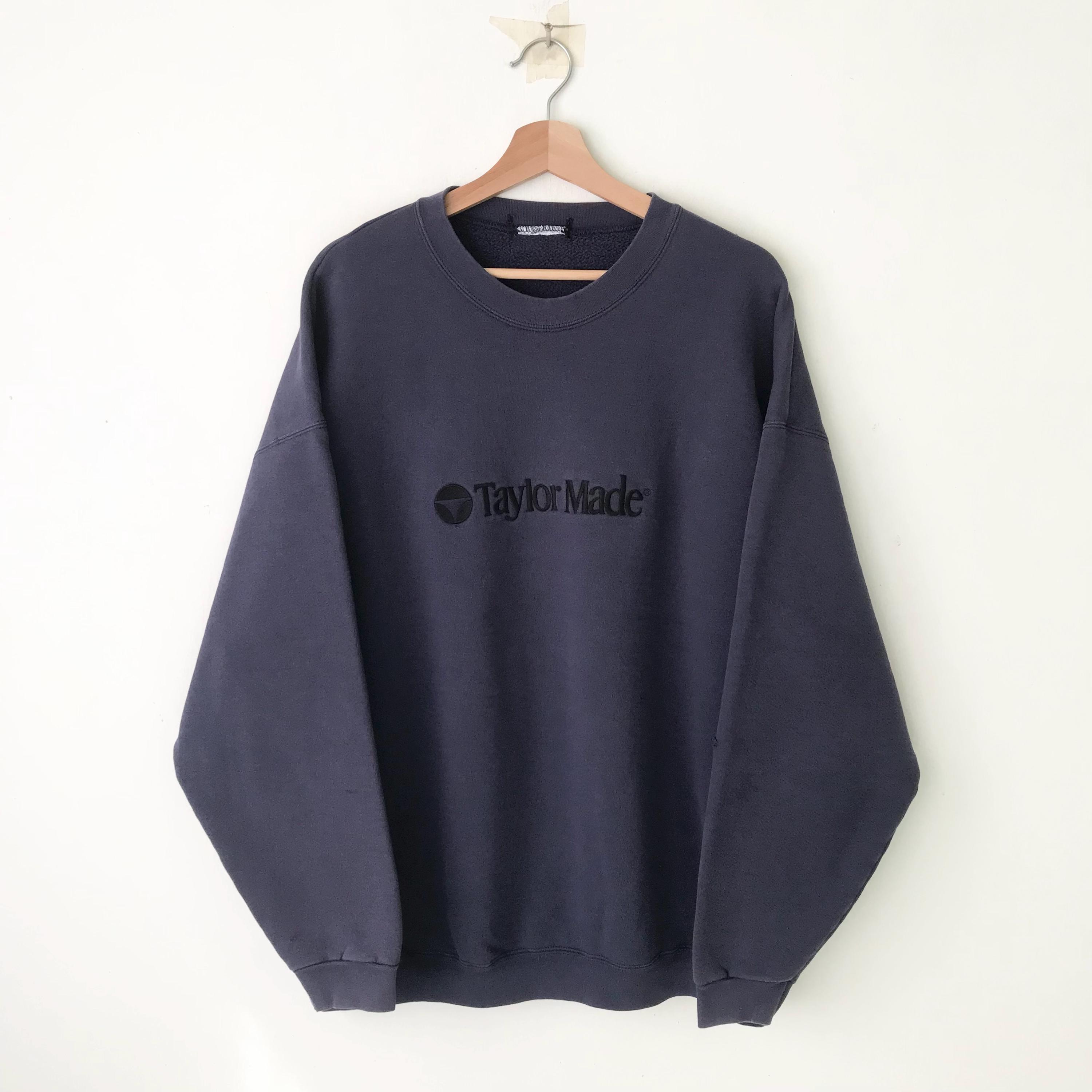 Vintage 90's Taylor Made Blue Sweatshirt Xlarge Taylor Made