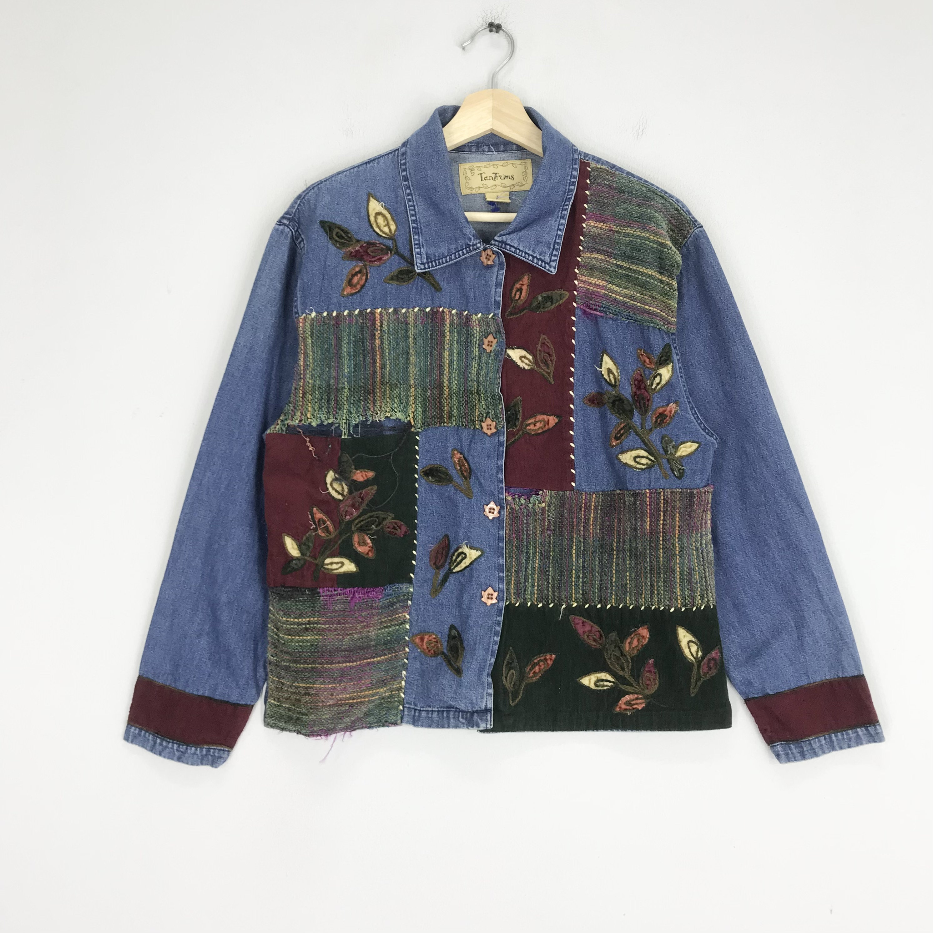 ジャケット・アウター 90s vintage Design denim jacket Vintage 90s Lee Riders Denim Jacket Made in USA Size 42R fit