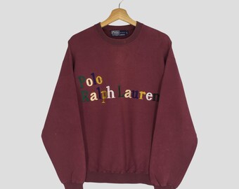 Vintage 90's Polo Ralph Lauren Big Pony Green Sweater Xlarge Polo