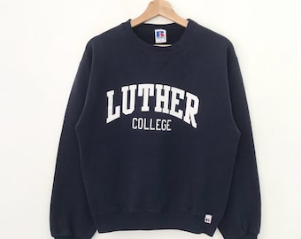 Champion Luther College トレーナー XL Vintage Luther College Rugby Crewneck Luther Sweater Blue Rugby
