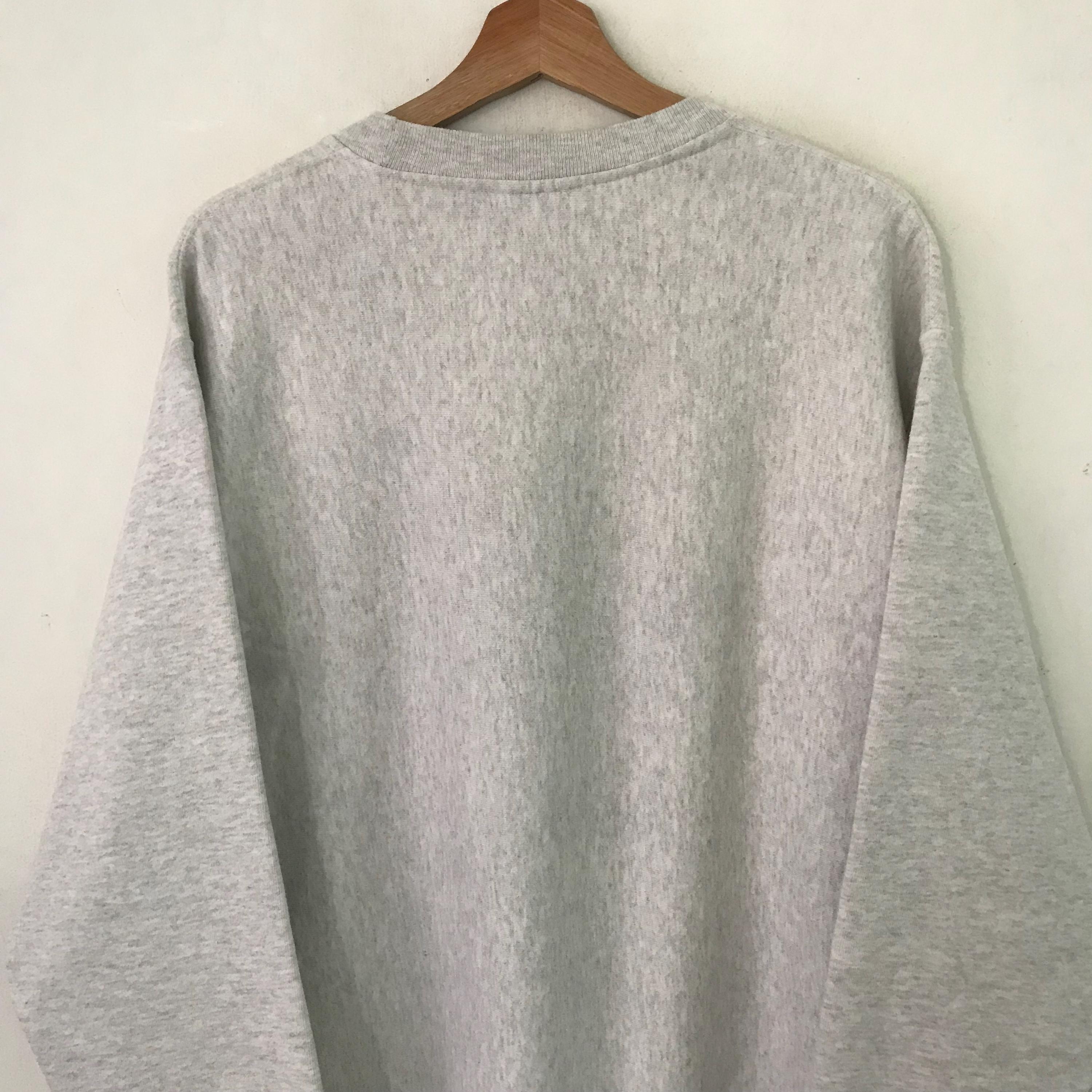 Vintage 90s Champion Reverse Weave Hudson Yards Grey Sweatshirt