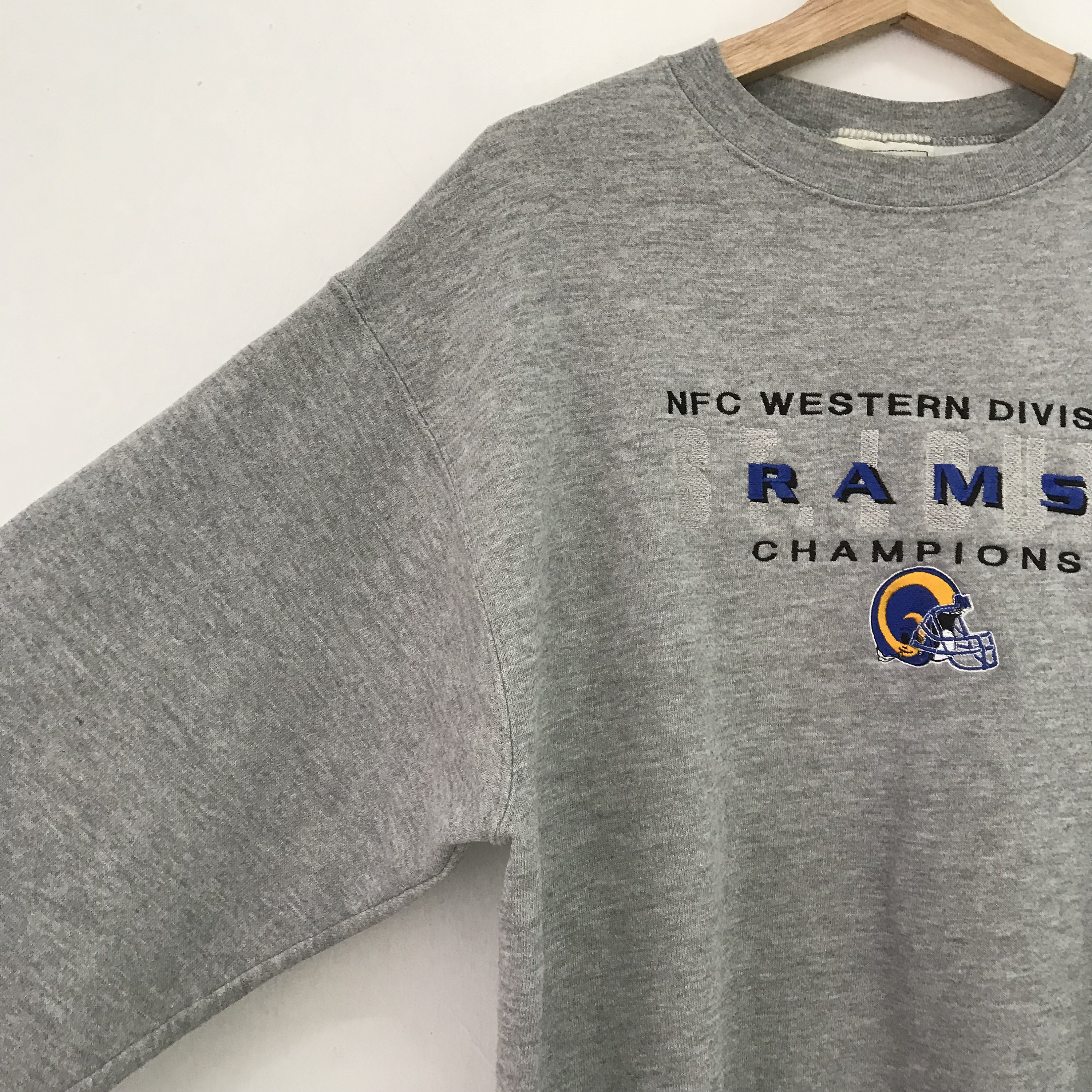 ヴィンテージ セントルイス ラムズ フットボール スウェットシャツ