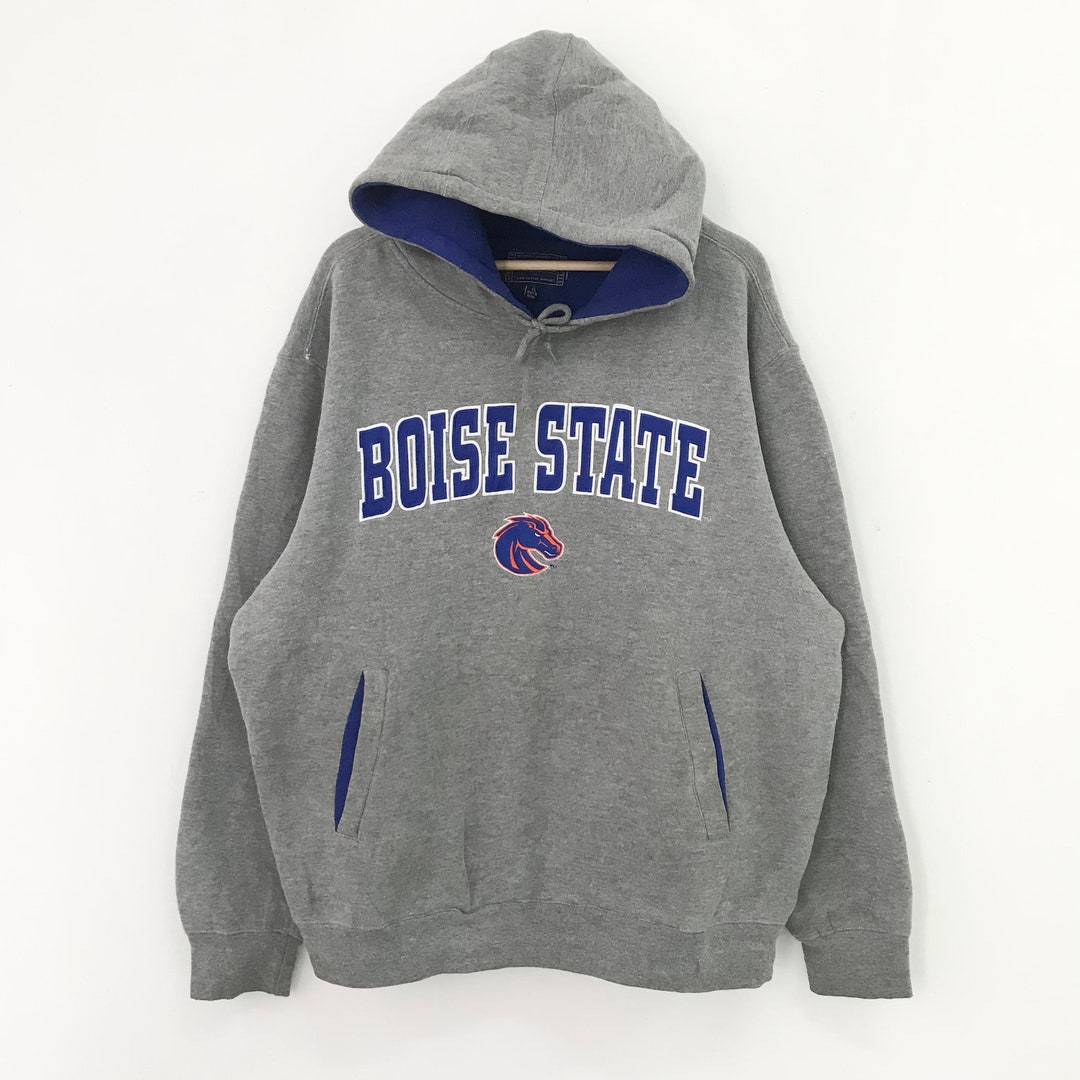 Broncos Grauer Nike Hoodie Denver Broncos Football Hoodie, Vintage