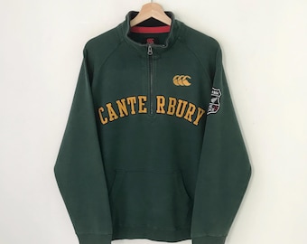 CANTERBURY New Zealand Rugby Half Zipper Sweater Xlarge Canterbury CANTERBURY New Zealand Rugby Half Zipper Sweater Xlarge Canterbury