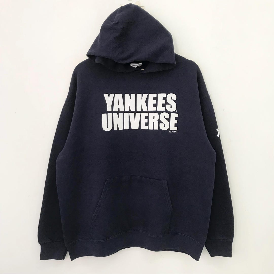 Vintage New York Yankees Blue Sweater Large New York NY