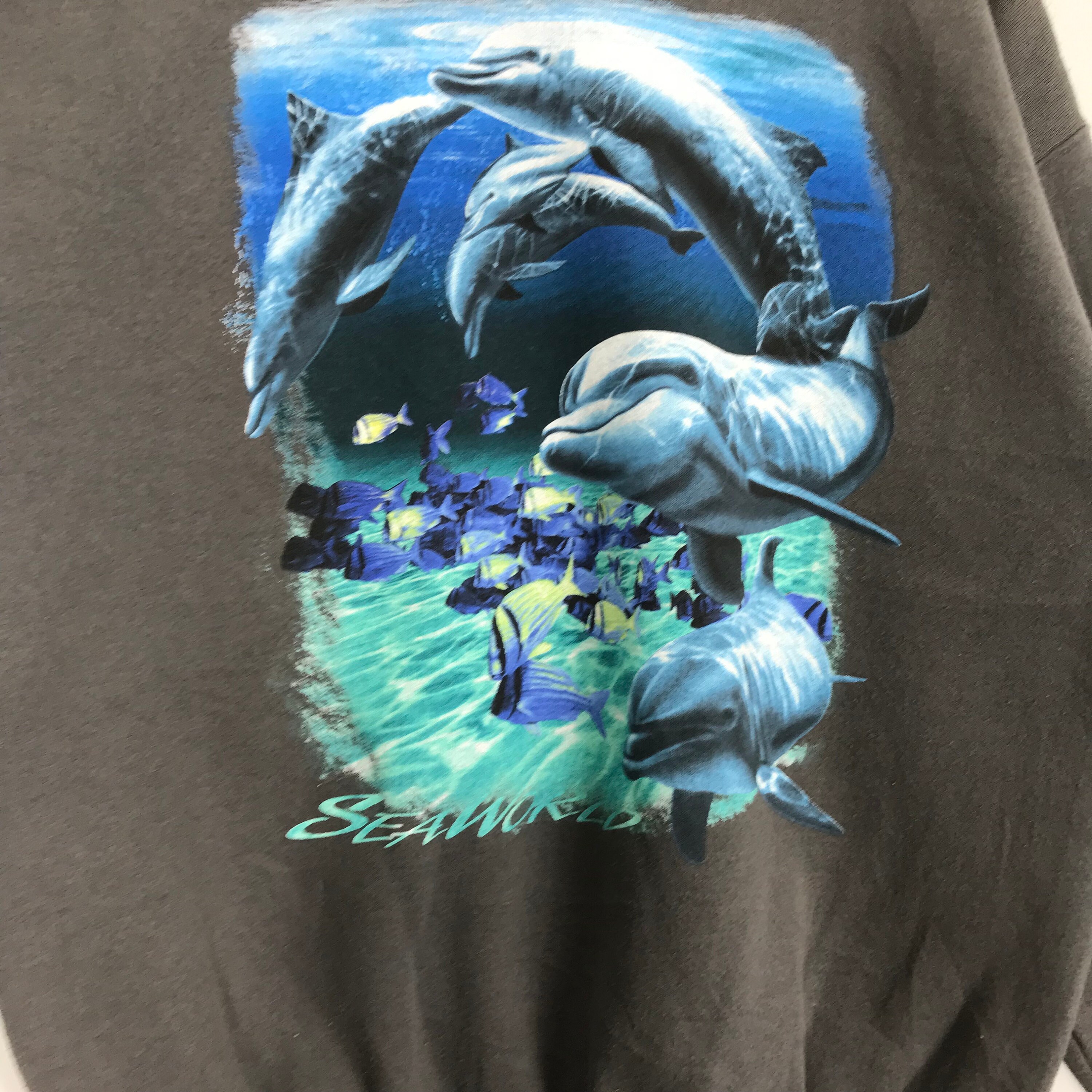 【CPGN STUDIO】Dolphin CREW Embroidery Sweatshirt CPGN STUDIO】Dolphin CREW Embroidery Sweatshirt Vintage