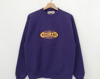 60s vintage sweat shirt 『ASHLAND』 Vintage 90s Ashland University Sweatshirt Women M 20x23 Gray - Etsy