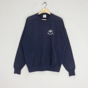 Vintage County Fire Service Akademie Sweatshirt County Fire Akademie Pullover In Erinnerung Boxy Rundhalsausschnitt