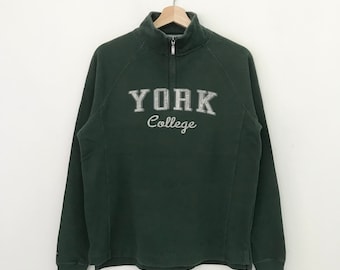 ヴィンテージ ヨーク大学 お父さん ネイビー スウェットシャツ XXL