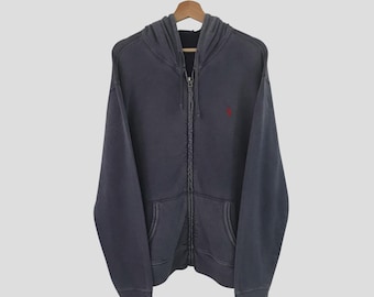 Vintage Polo Ralph Lauren Big Pony Fullzip Hoodie - Etsy