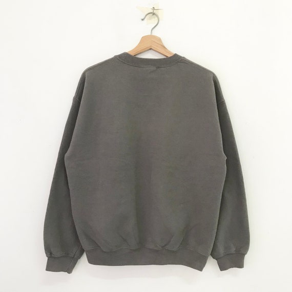 Vintage Y2K Ankeny Iowa Brown Sweatshirt Medium Ankeny Spell Out Big Logo Sweater Ankeny Hawks Crewneck Ankeny Pullover Ankeny Jumper Size M View 2