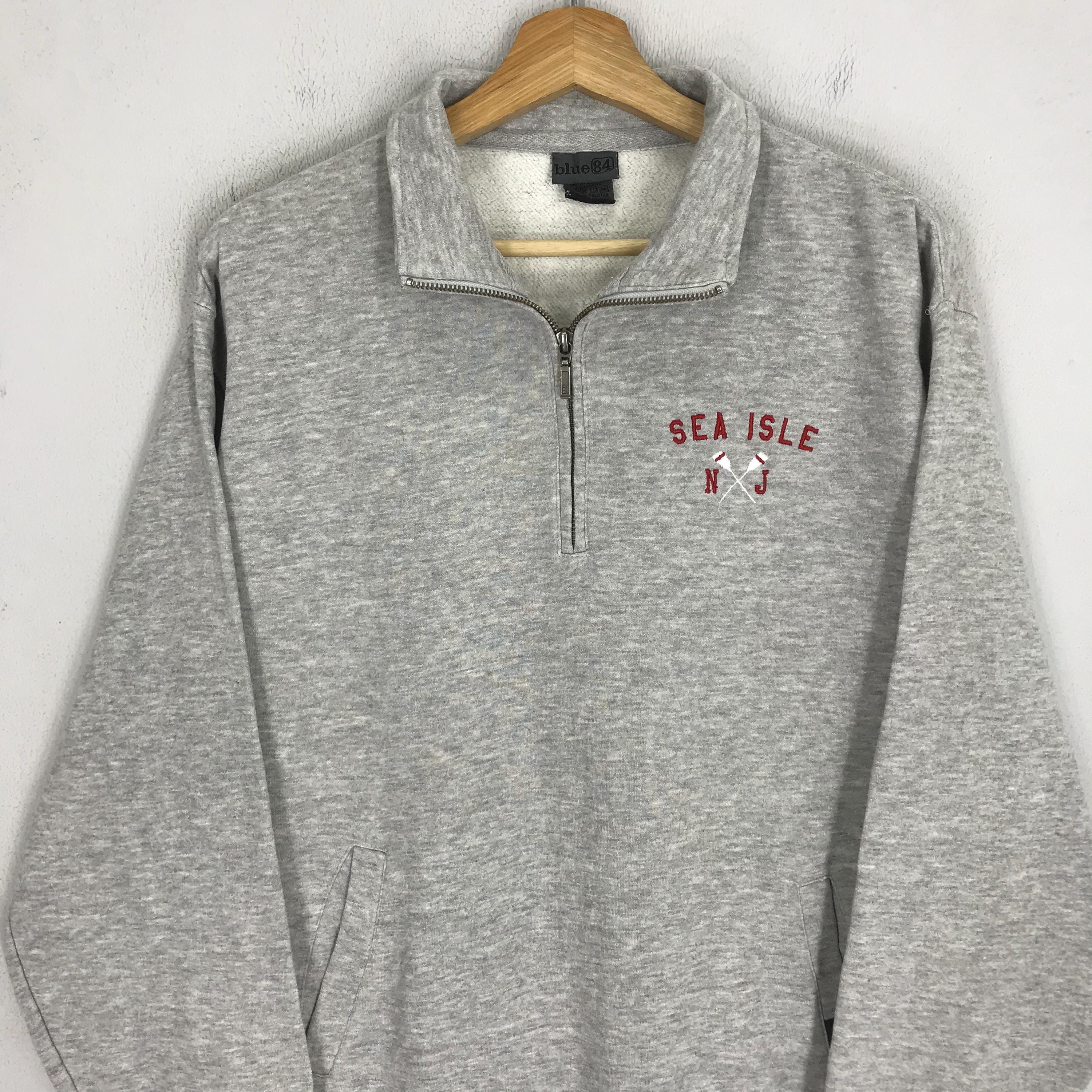 Vintage Sea Isle Grey Sweatshirt Medium Sea Isle City New Jew 