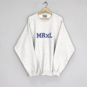 Vintage 90's Hanes Graphic MRxl Sweatshirt Hanes Sweater Hanes Oversized Crewneck Hanes Usa Plain Pullover Hanes Sportswear Jumper Size XXL