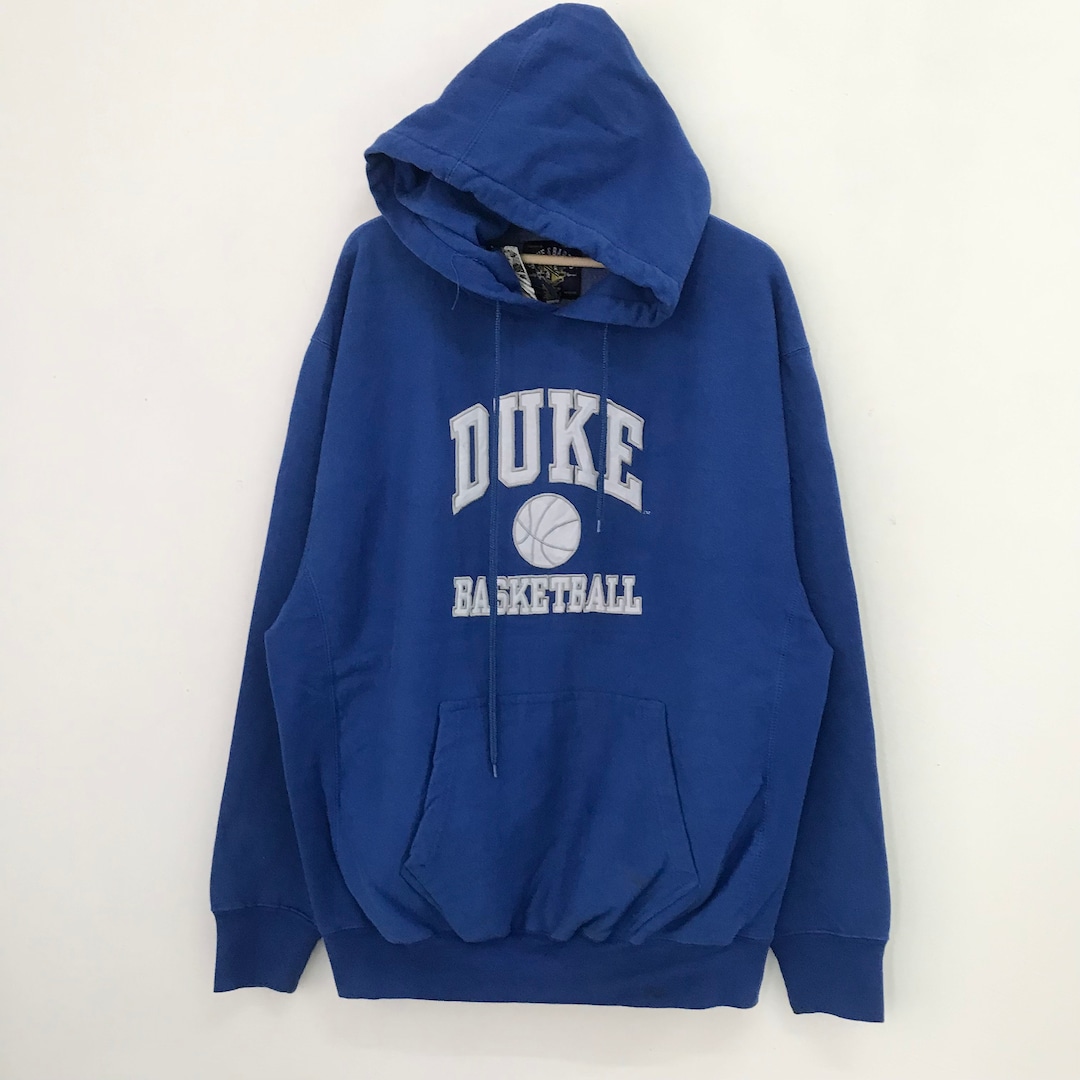 Vintage Duke University Blue Sweater Xlarge Duke Basketball Ncaa