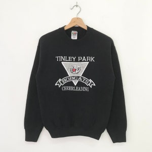 Vintage Bobcats Black Sweatshirt Small Bobcats Embroidery Spell Out Logo Sweater Bobcats Football Crewneck Bobcats College Pullover Size S