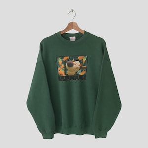 Vintage 90s Tigger Green Sweatshirt Xlarge Tigger Big Logo Sweater Walt Disney Tigger Crewneck Tigger Cartoon Pullover Tigger Jumper Size XL