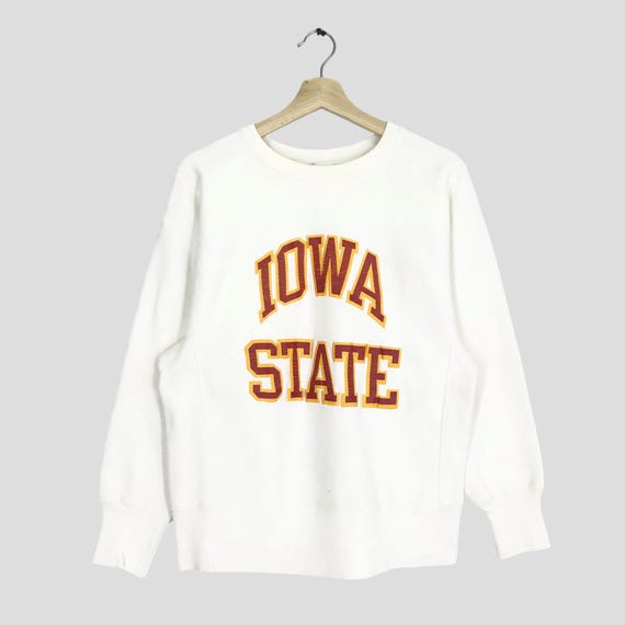 Vintage 90s Champion Reverse Weave Iowa State Sweatshirt (size S