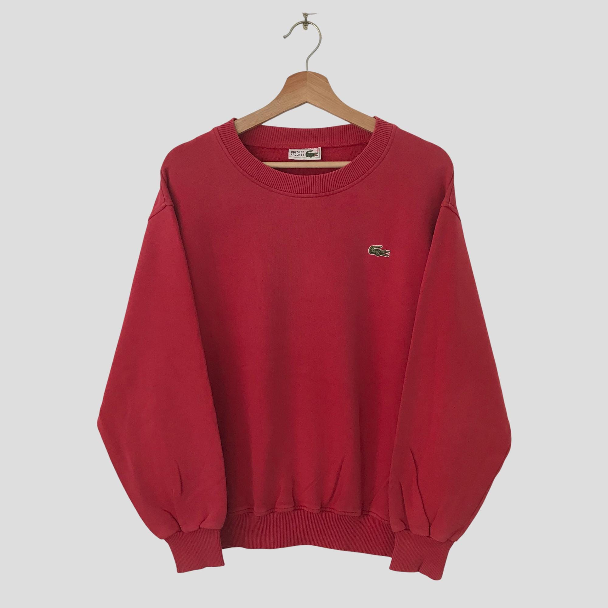 中古・古着通販CHEMISE LACOSTE CHEMISE ジャケット レッド LACOSTE 