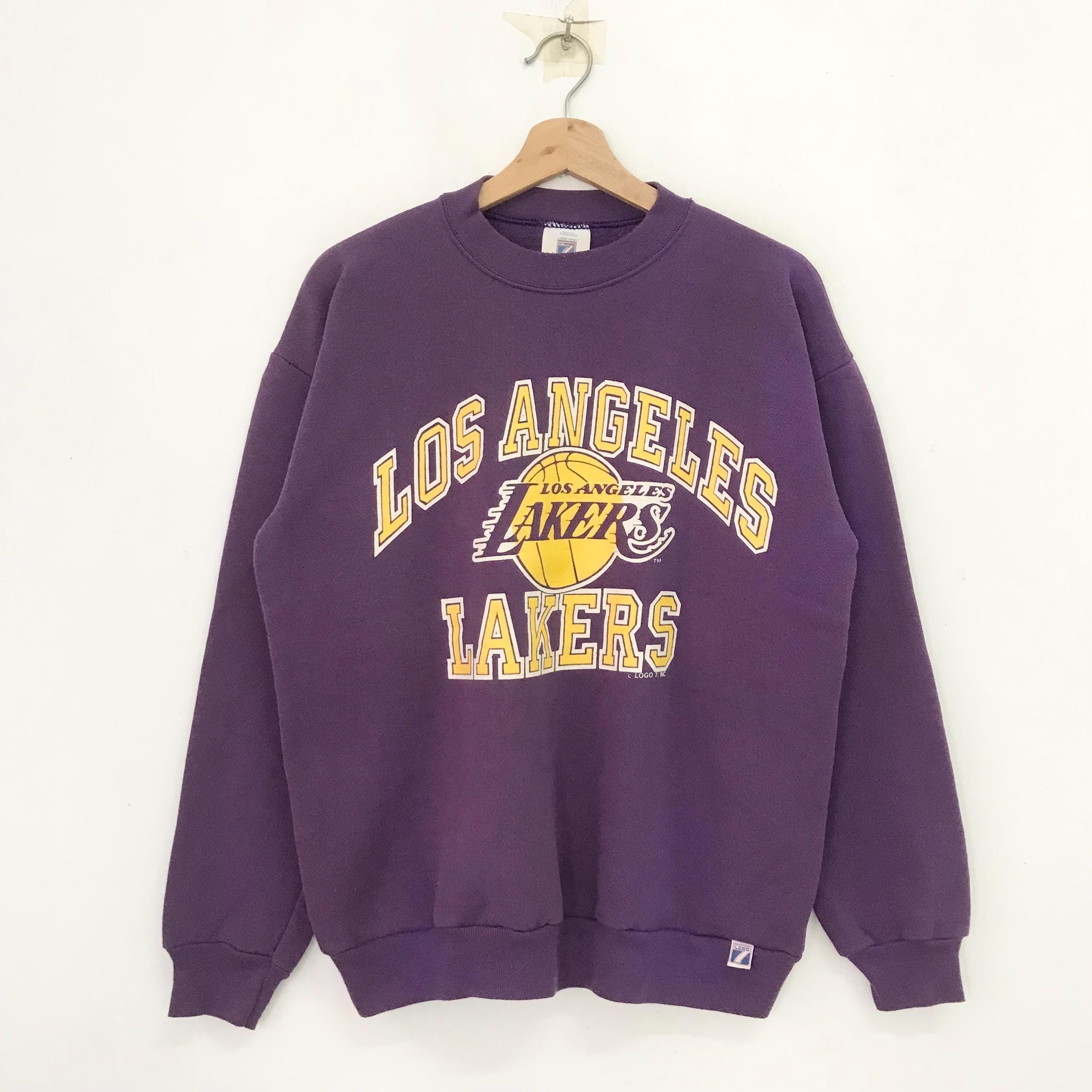 Purple lakers sweatshirt hot sale
