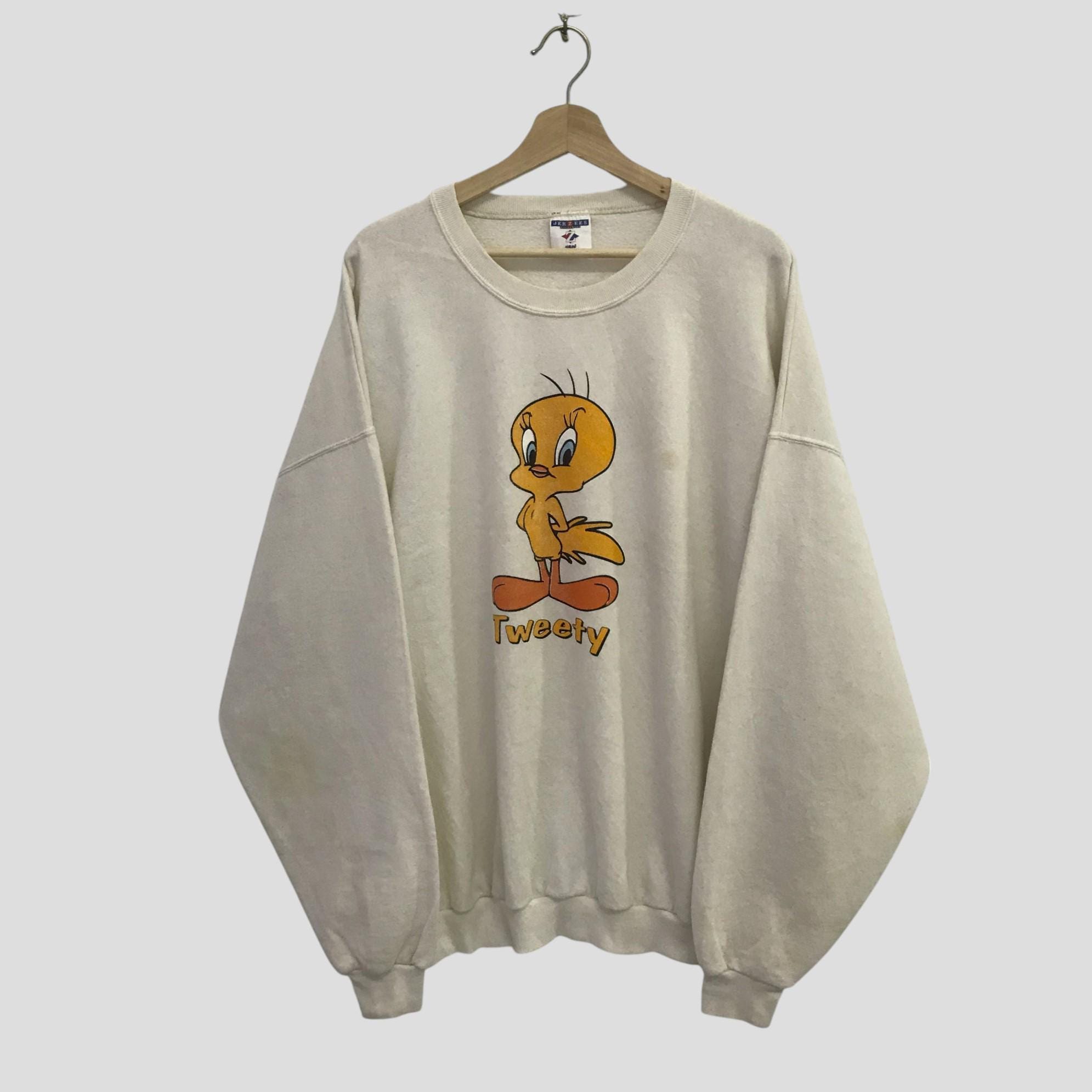 Vintage Tweety Yellow Bird Looney Tunes Sweatshirt Banggy 3xlarge