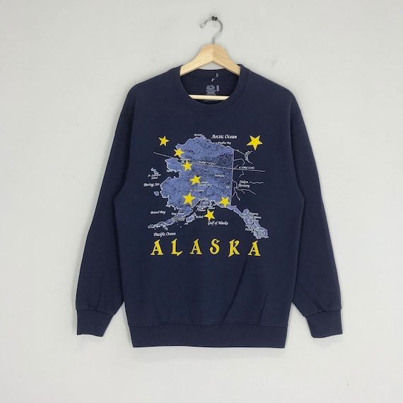Vintage Y2K Alaska US State Sweatshirt Alaska Swea