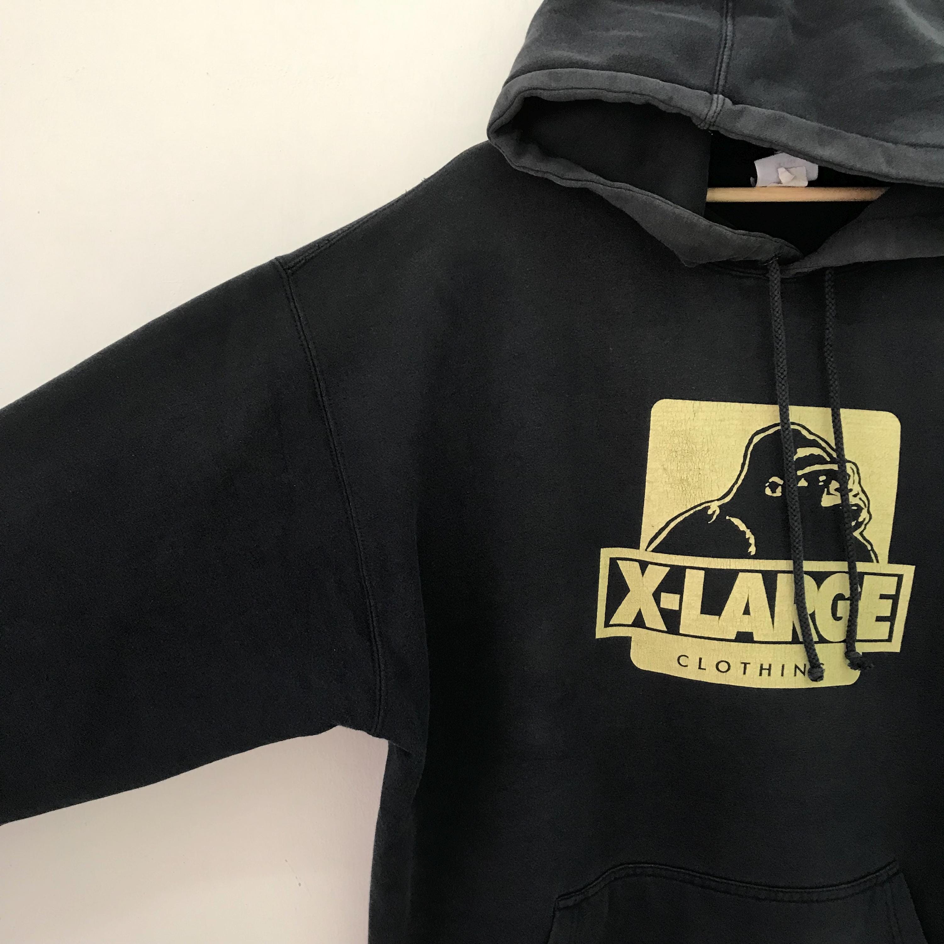 Vintage 90's Xlarge Usa Faded Blue Sweater Large Xlarge