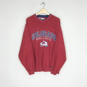 Vintage 10s+ Navy Reebok Colorado Avalanche Sweatshirt - XX-Large