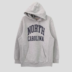Vintage Y2K North Carolina Gray Sweater Large North Carolina State University Spell Out Big Logo Hoodie North Carolina State Pullover Size L