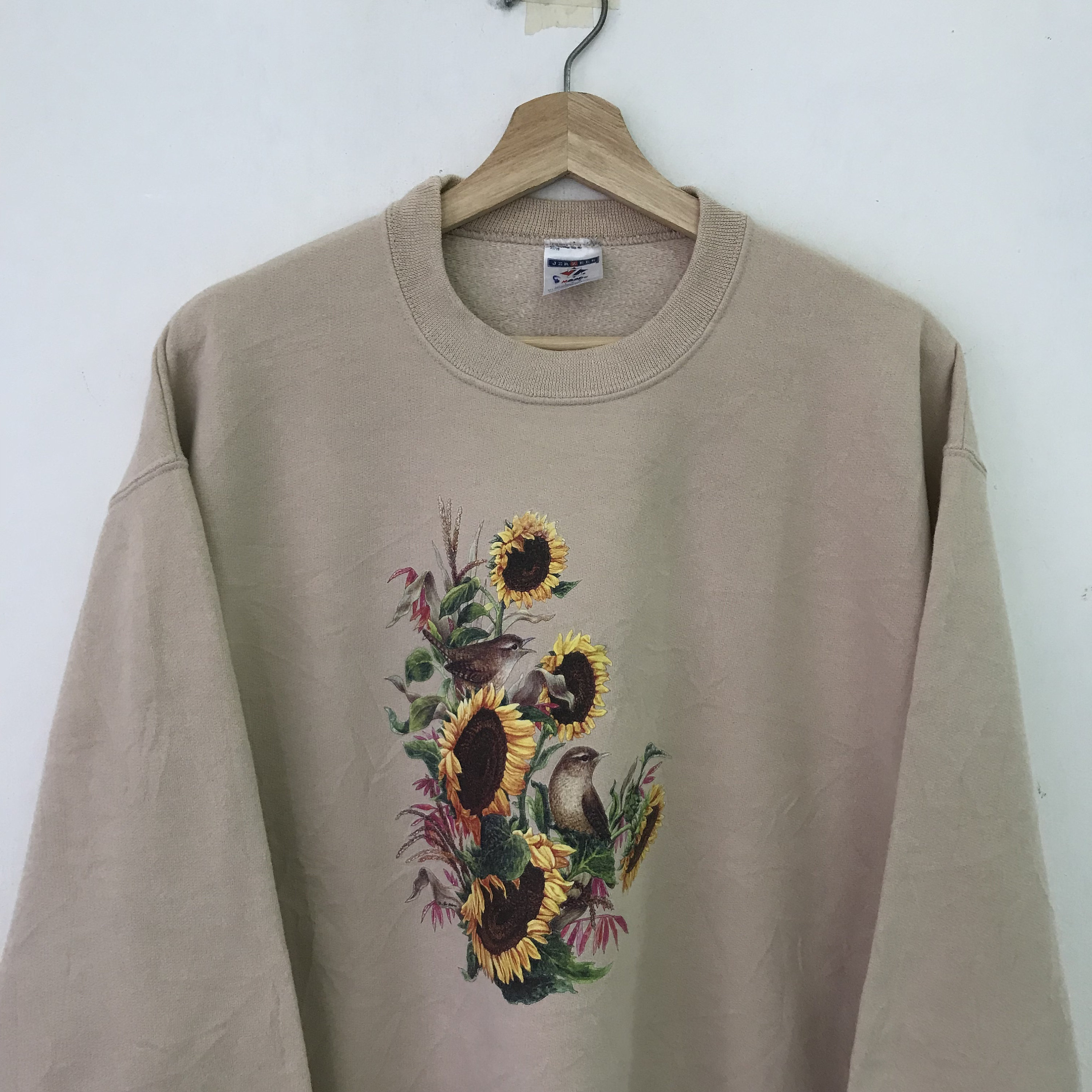 Vintage Sunflower Men's Sweatshirt