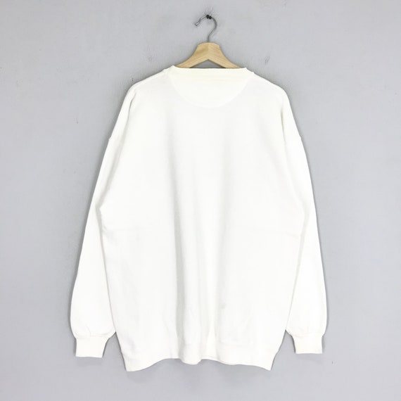 Vintage University New Mexico White Sweatshirt La… - image 2