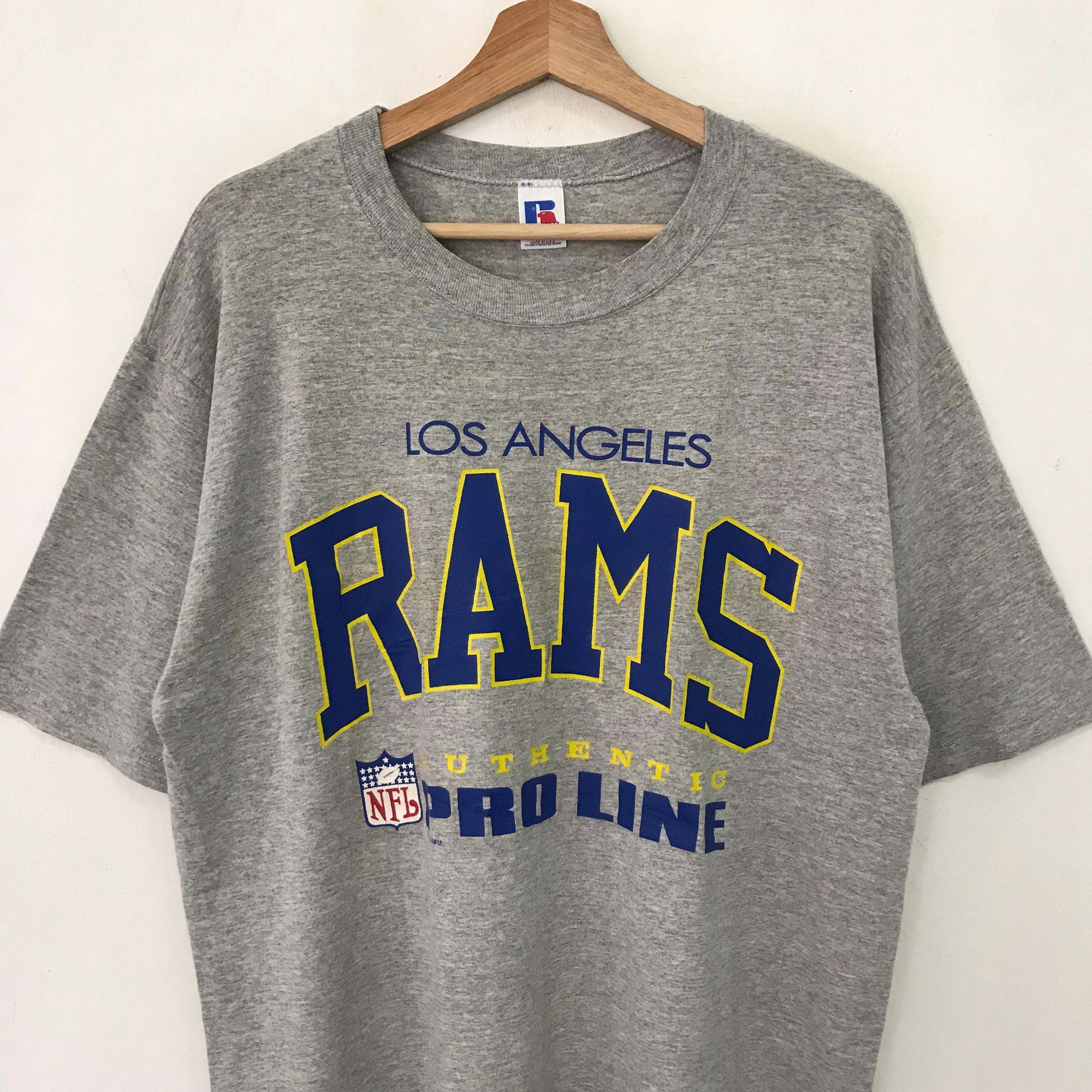 T-shirt NFL Vintage St Louis Rams 1999, Taille M - Look Sportswear Gris