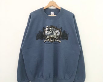 Vintage Mount Rushmore National Memorial Sweatshirt Xlarge Mount Rushmore National Park Sweater Mount Rushmore Spell Out Pullover Size XL